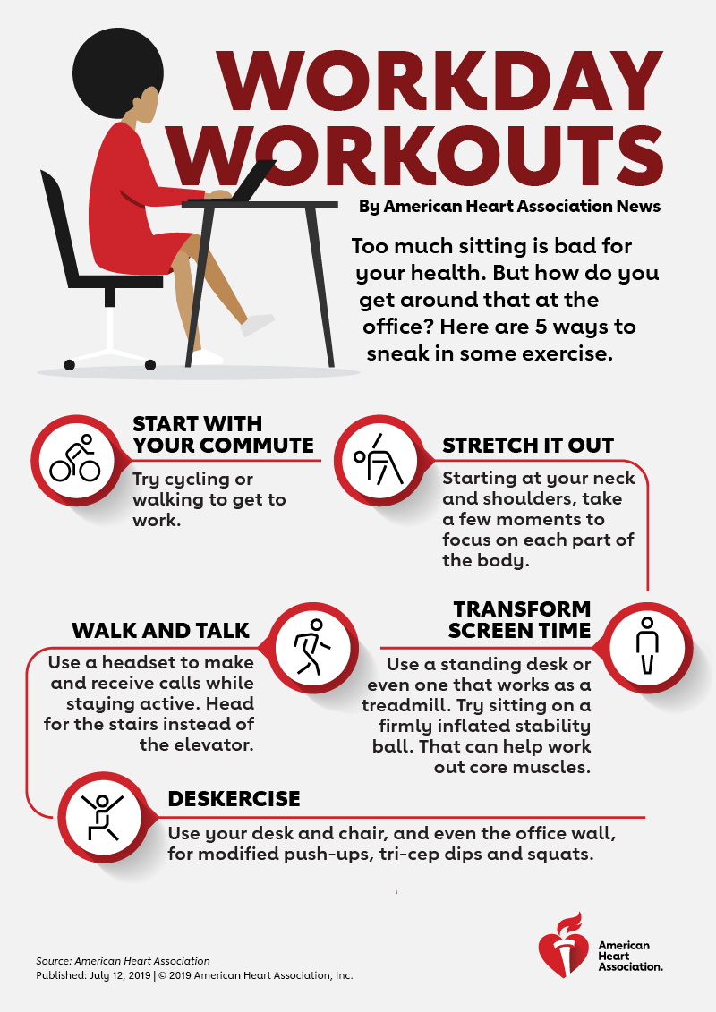 Workouts To Do At Work Dul Sixpack